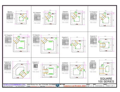 Commercial SQUARE - 100 Series